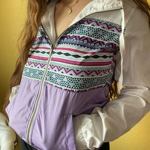 Colorful wind breaker